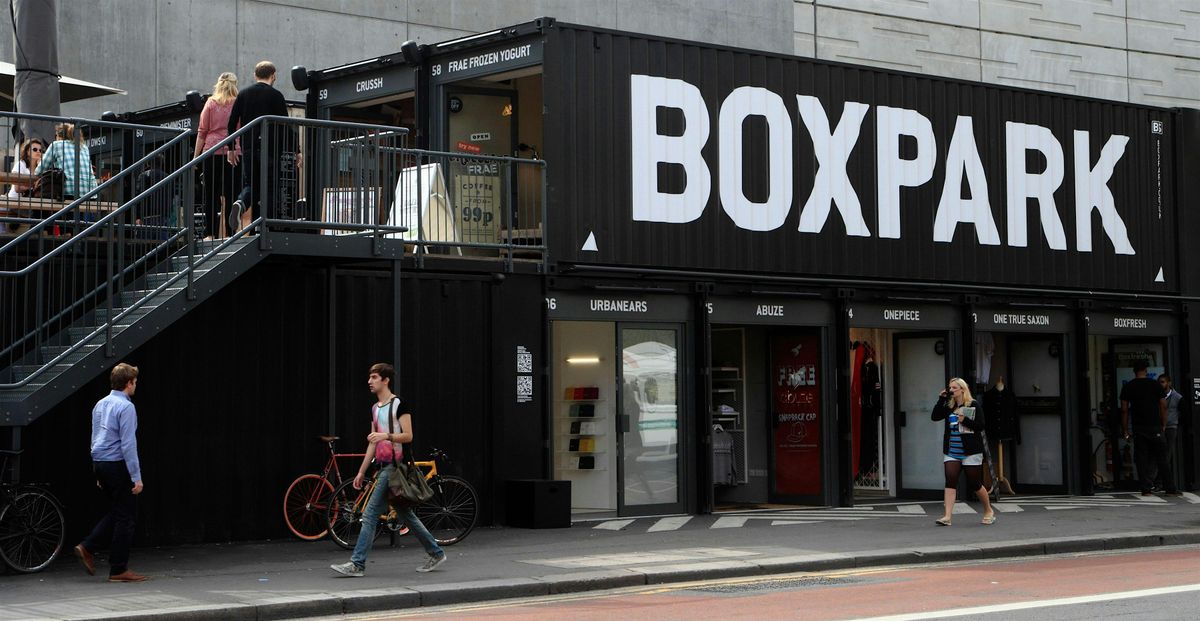 UNIT 21 BOX PARK -  WINTER POP UP -   BY THE CREATIVES