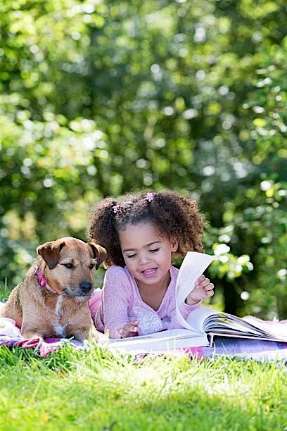 Storytime with a dog!