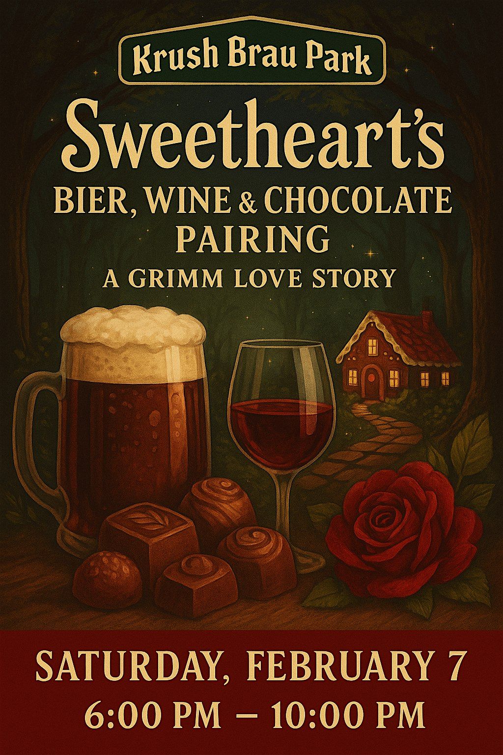 Sweetheart\u2019s German Wine, Bier & Chocolate Pairing