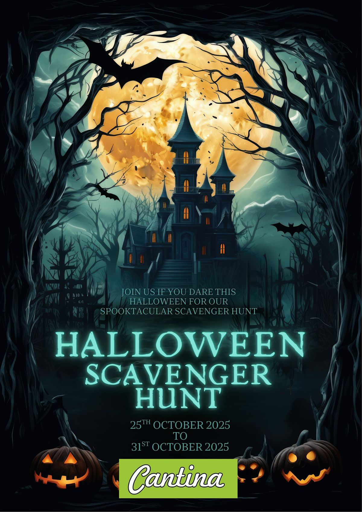 Children's Halloween Scavenger Hunt