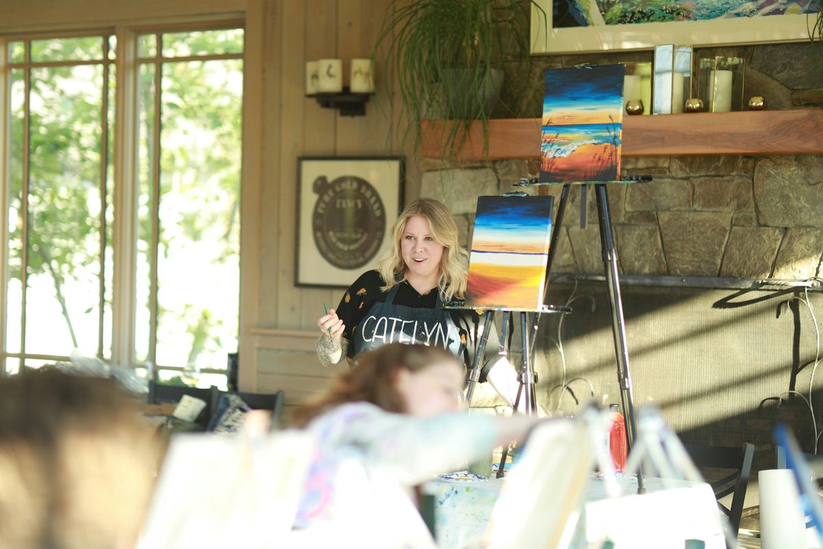 Paint + Sip: "Autumn Lake" at Potter's Craft Cider