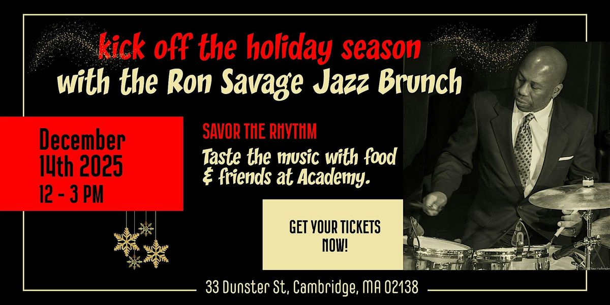 Ron Savage Holiday Jazz Brunch