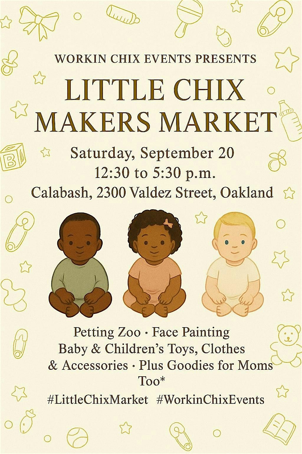 Little Chix Makers Market \u2013 A Children\u2019s + Family Pop-Up in Oakland