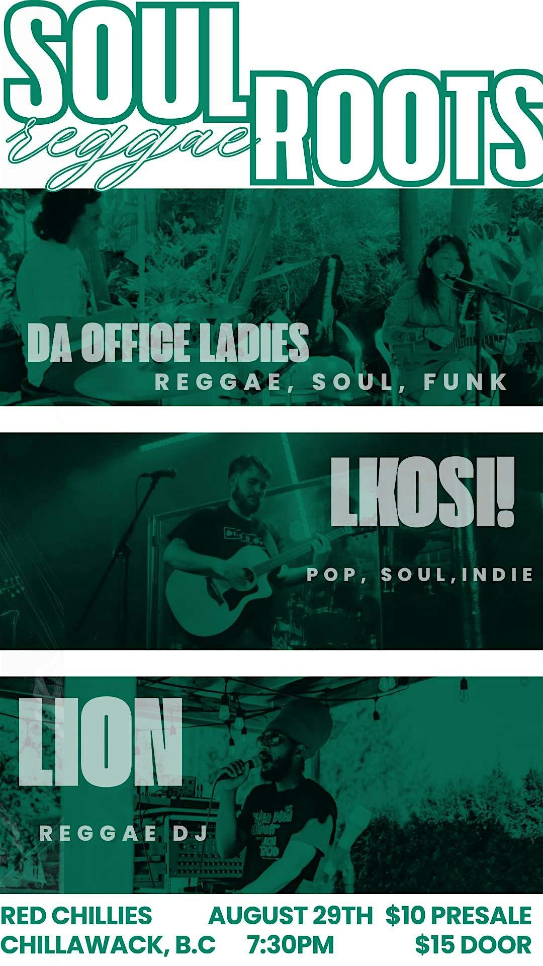 Maui To Mainland Reggae Night!