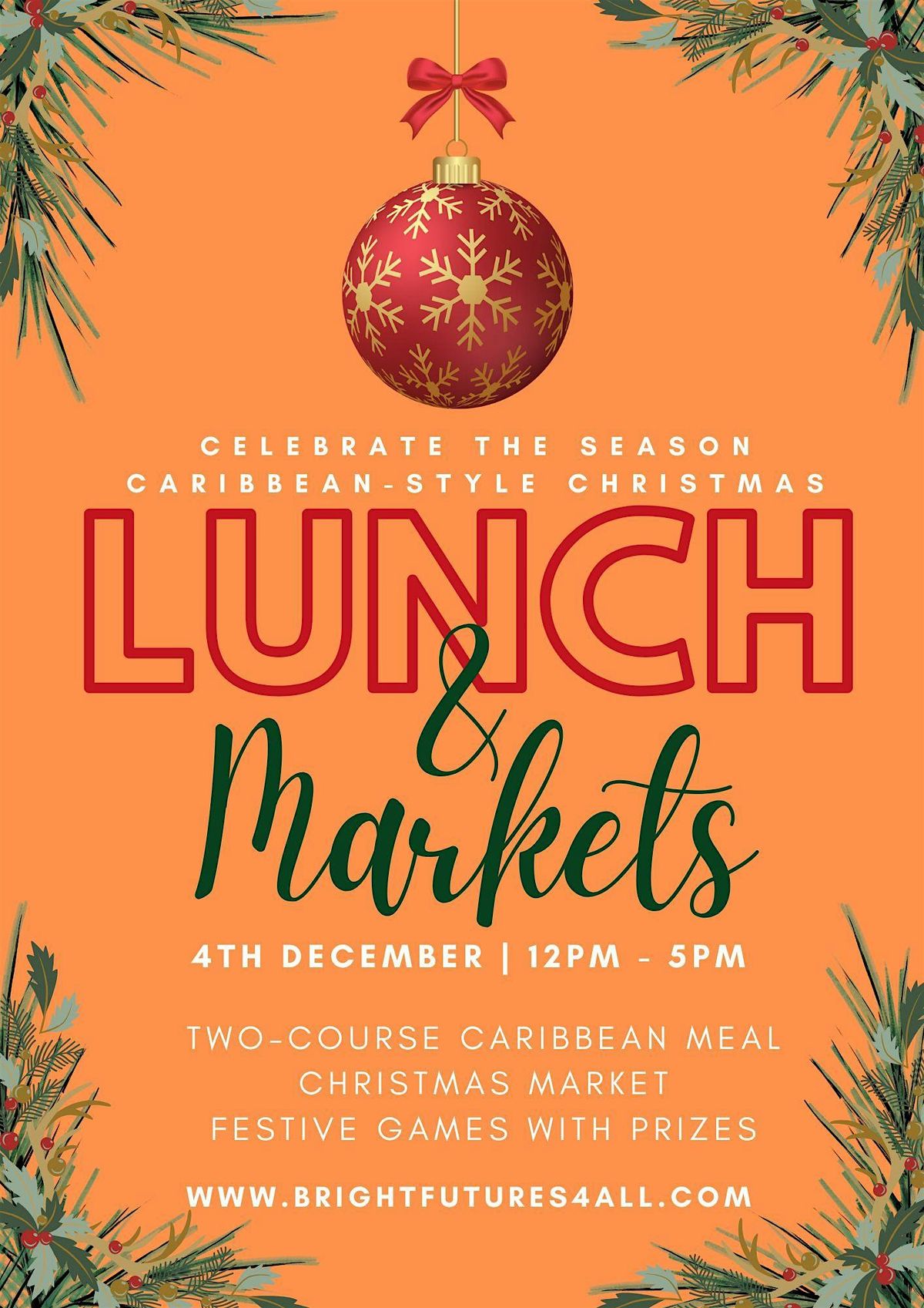 Bright Futures 4 All Caribbean-Inspired Christmas Market & Luncheon