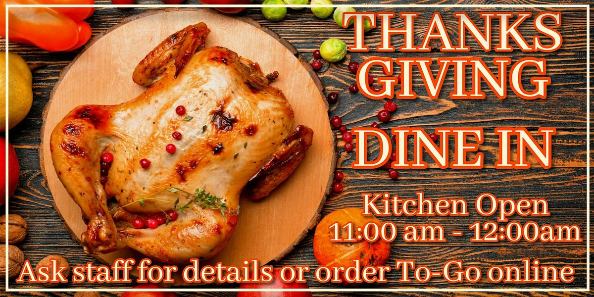 Thanksgiving Dine In