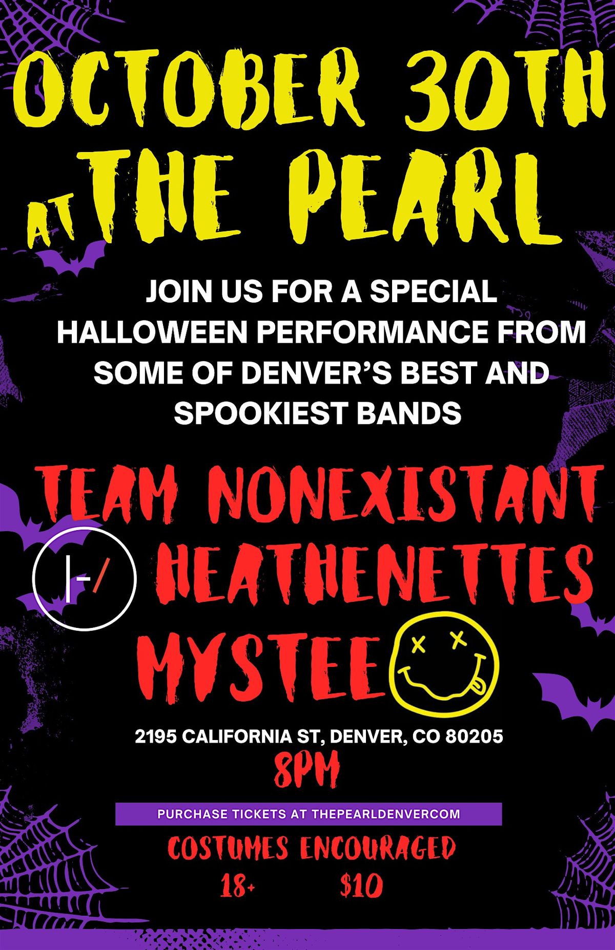 HALLOWEEN AT THE PEARL