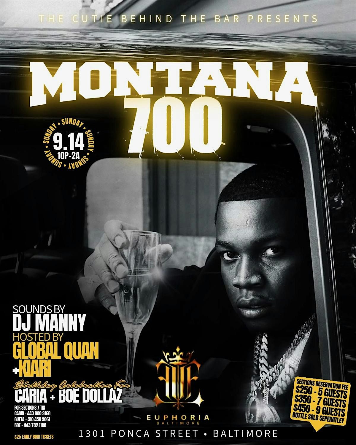 MONTANA 700 LIVE IN CONCERT