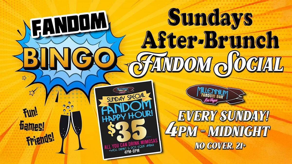 Fandom After-Brunch Social & Bingo