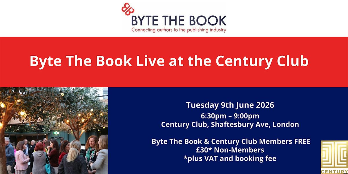 Byte The Book Live at the Century Club (June 2026)