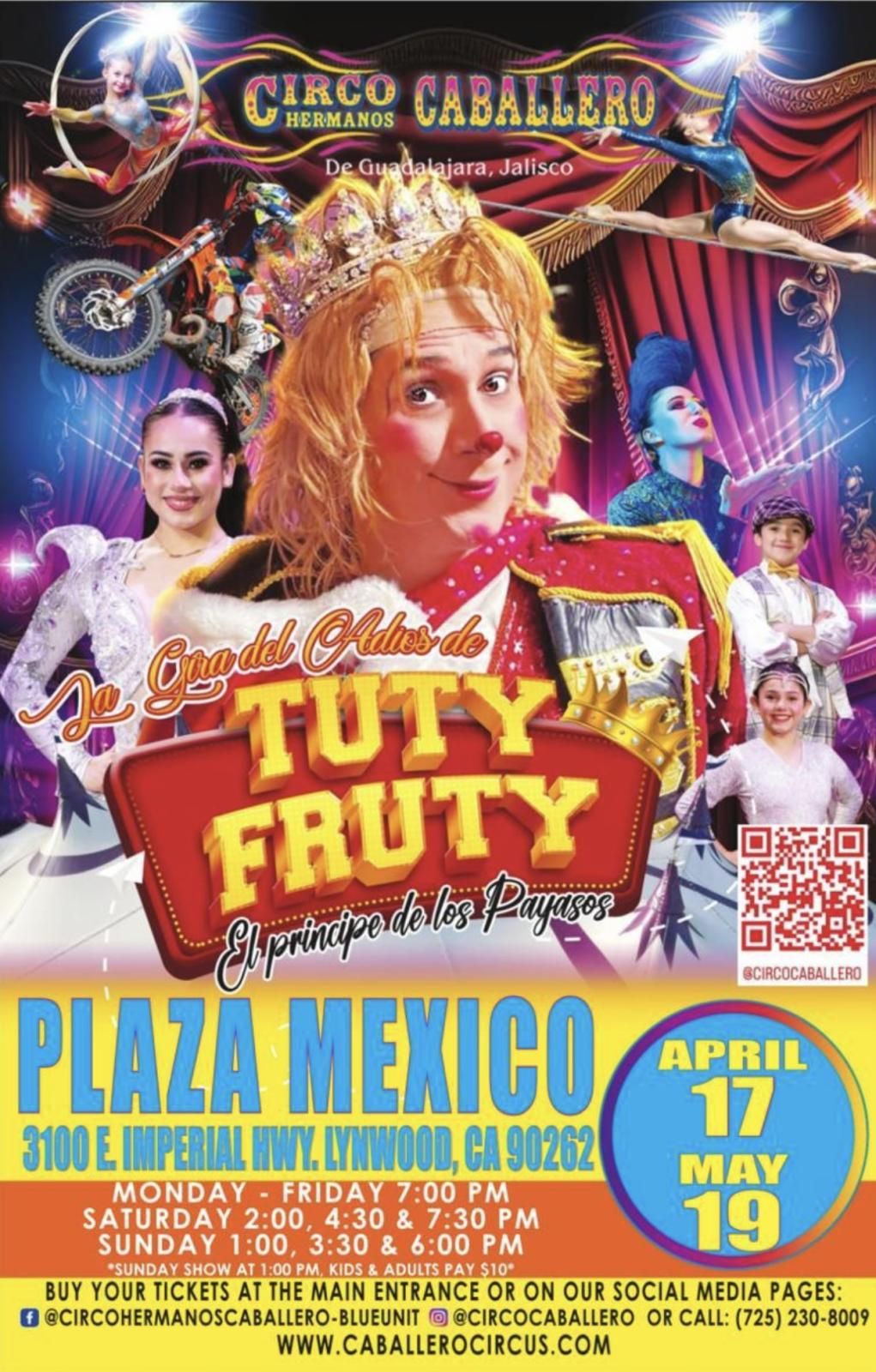 Circus Caballero at Antelope Valley Mall