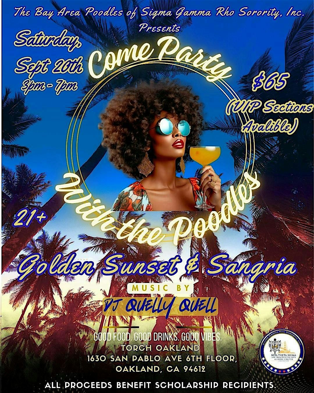 Sigma Saturday Presents Golden Sunset & Sangria