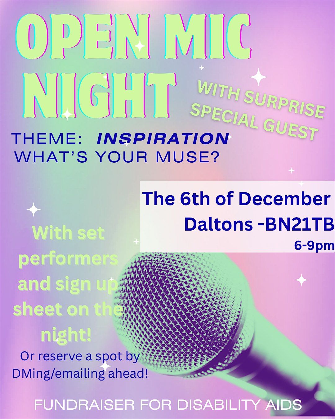 Fundraiser extravaganza