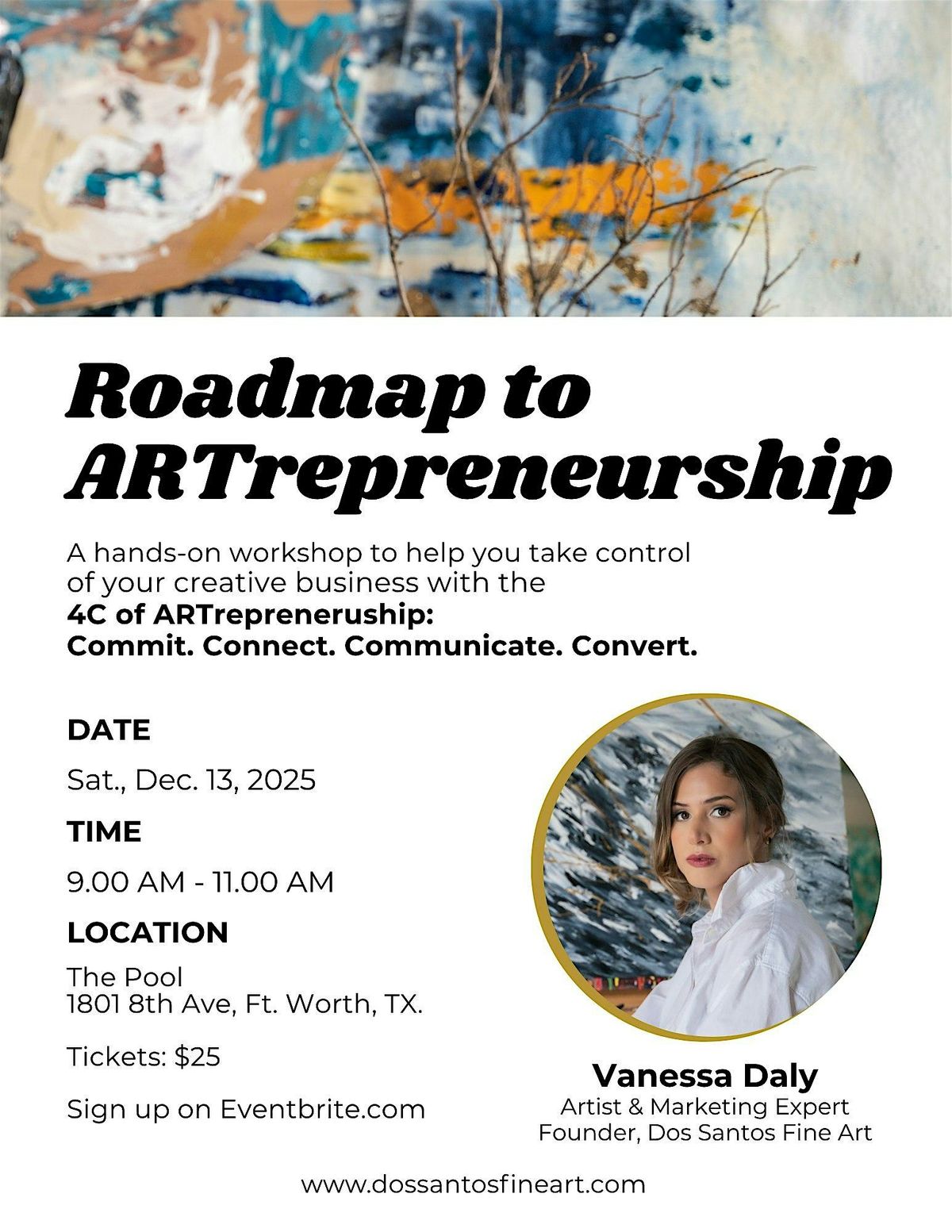 Roadmap to ARTrepreneurship with Vanessa Daly