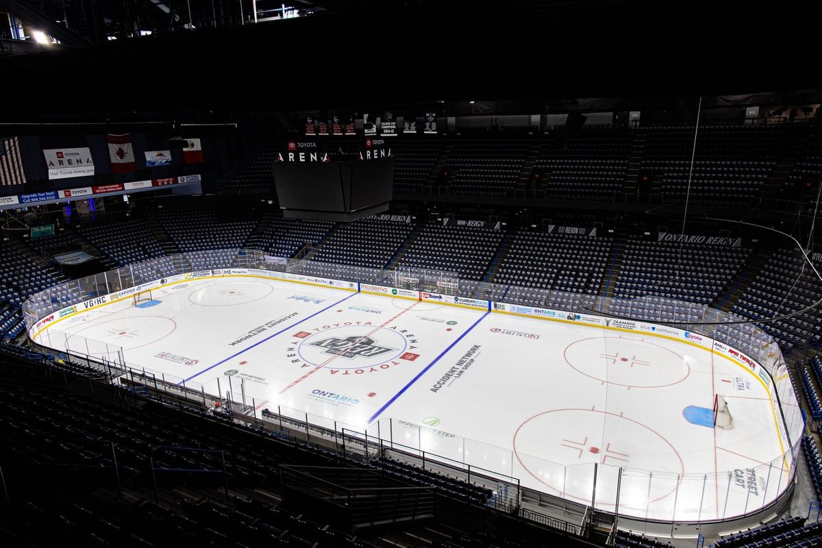 Parking Ontario Reign at Calgary Wranglers