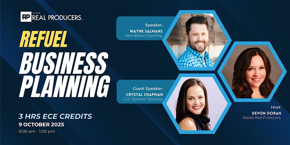 REFUEL Business Planning Workshop - 3hrs ECE