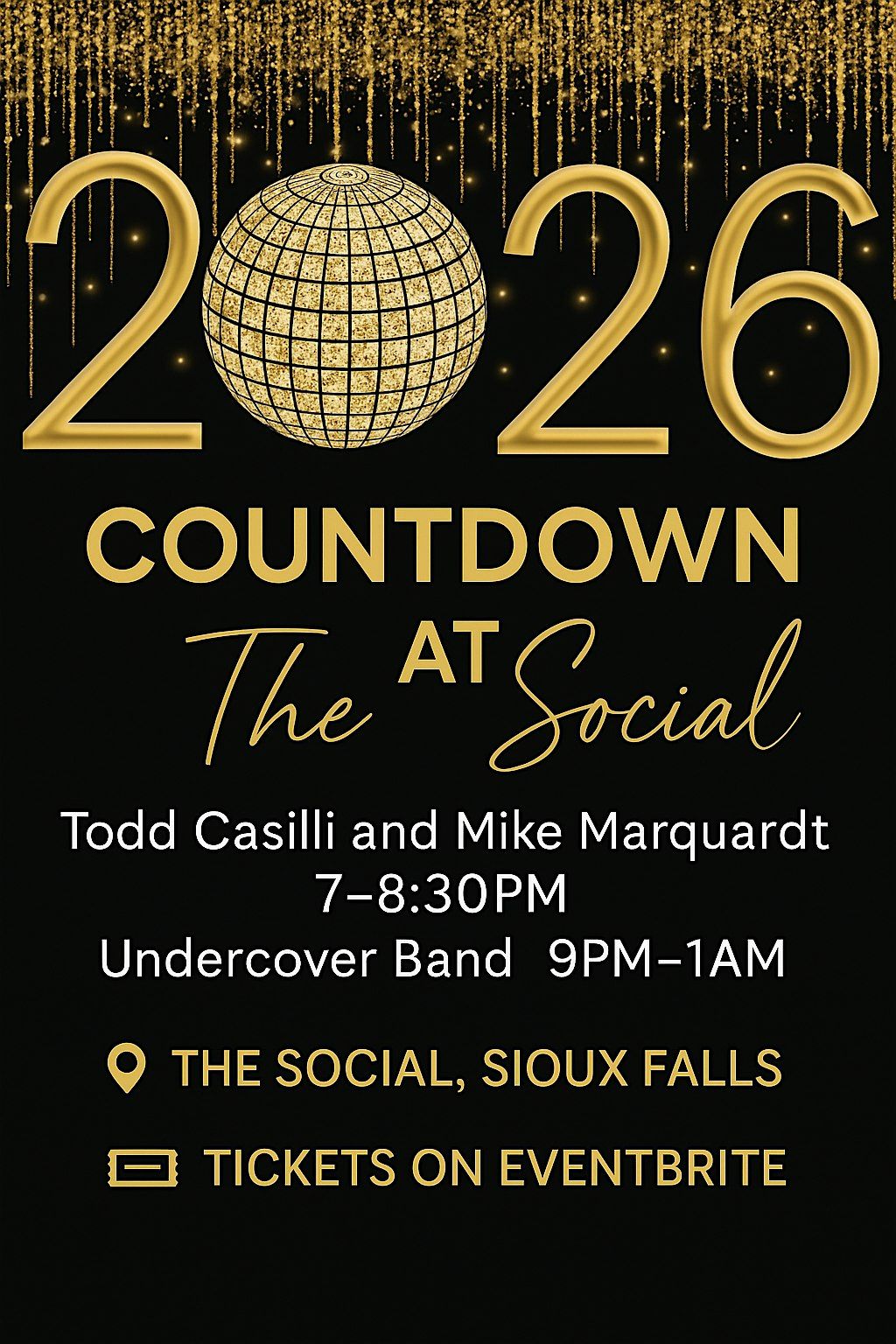 New Years Eve Countdown at The Social