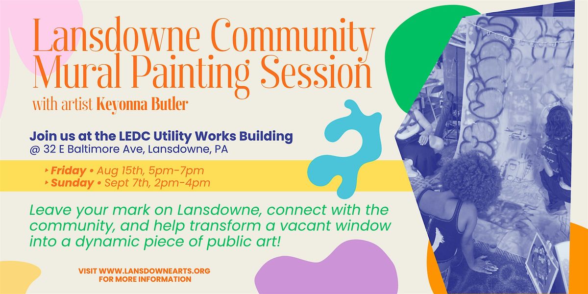 Community Mural Painting Session