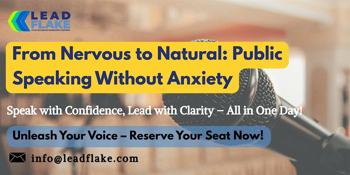 Public Speaking Skills 1 Day Workshop in Shah Alam