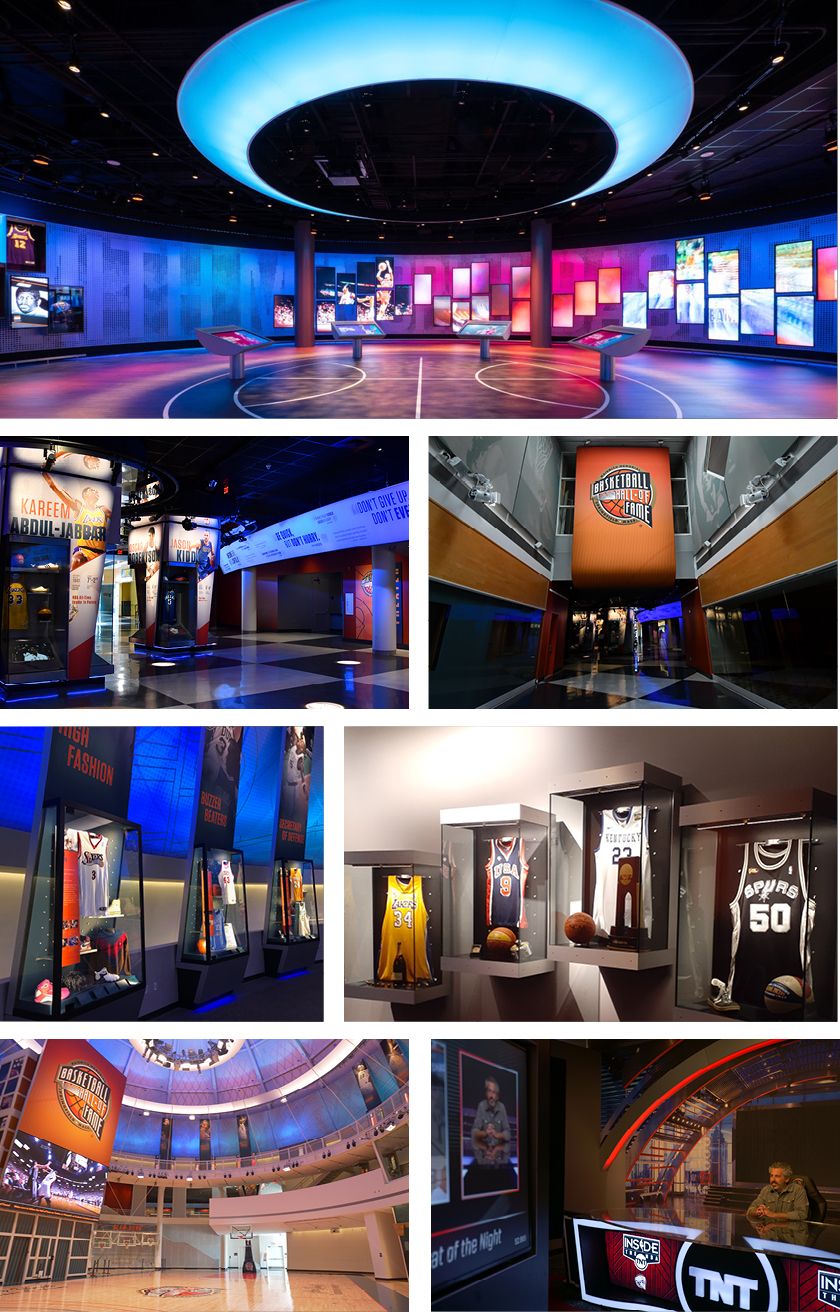 Naismith Basketball Hall of Fame at Mohegan Sun Arena-CT