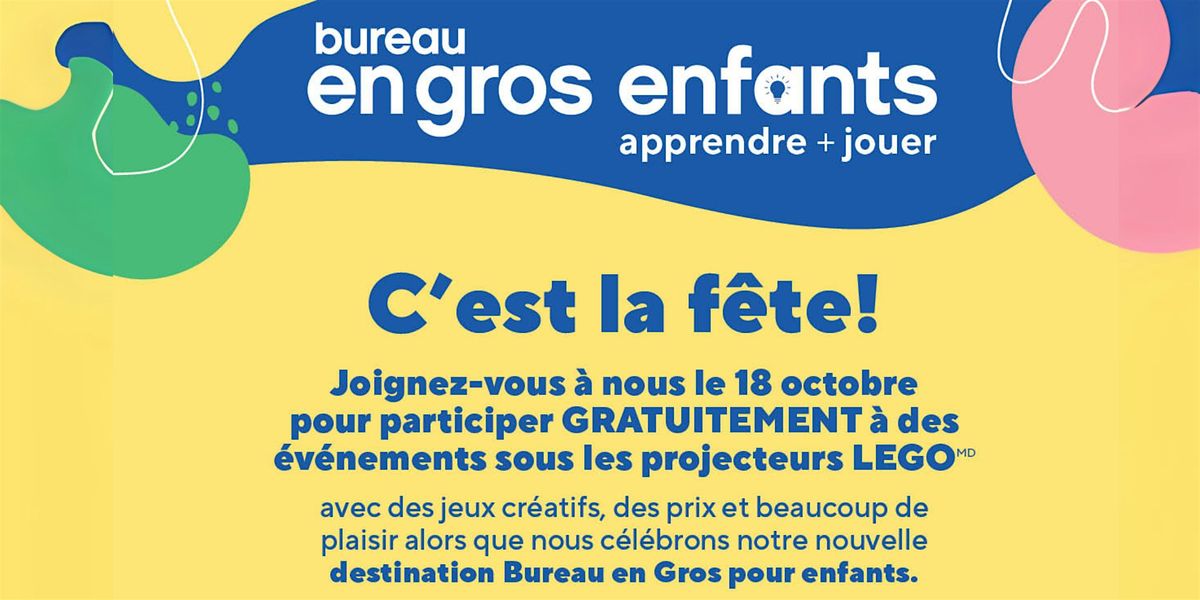 Lego \u00e0 Bureau en Gros Enfants Apprendre + Jouer Trois-Rivi\u00e8res Magasin 42