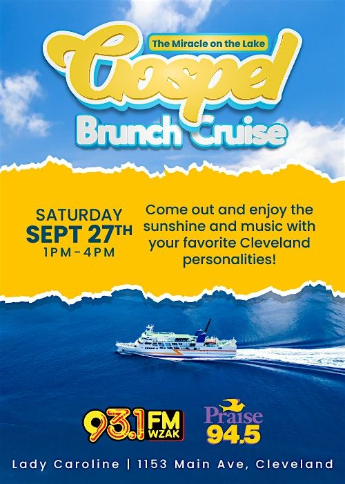 THE MIRACLE ON THE LAKE: GOSPEL BRUNCH CRUISE