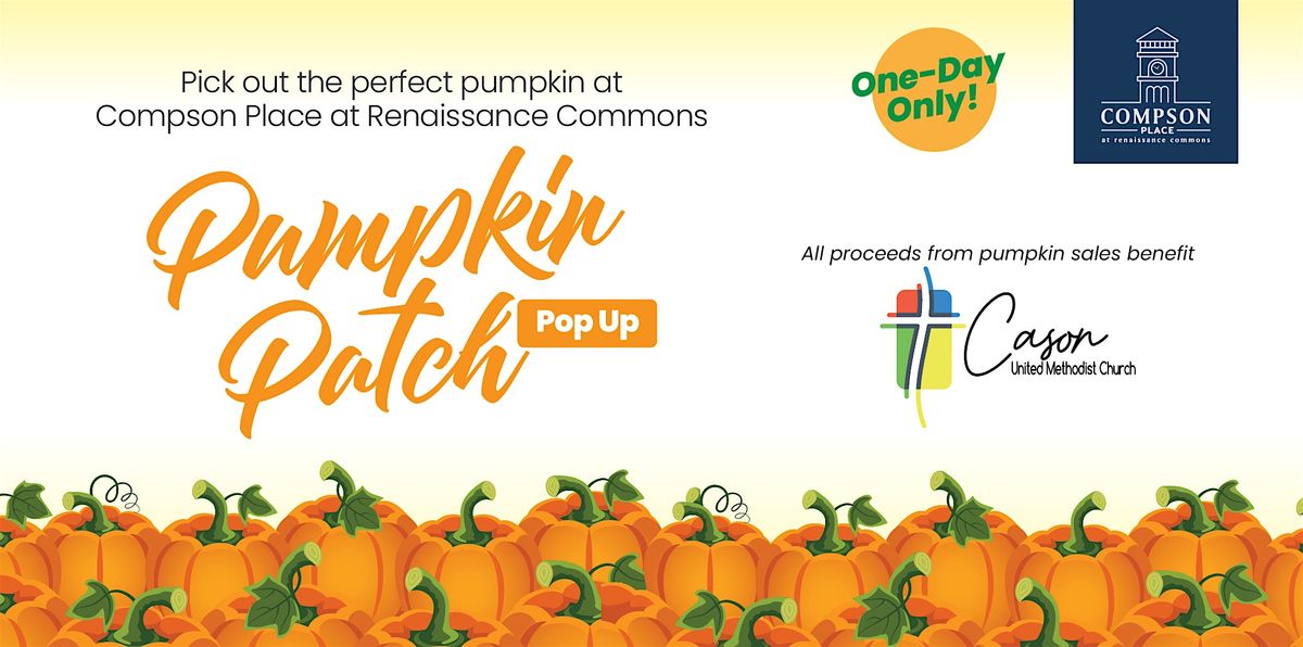 IT\u2019S POPPING UP PUMPKINS AT COMPSON PLACE WITH A PUMPKIN PATCH POP UP
