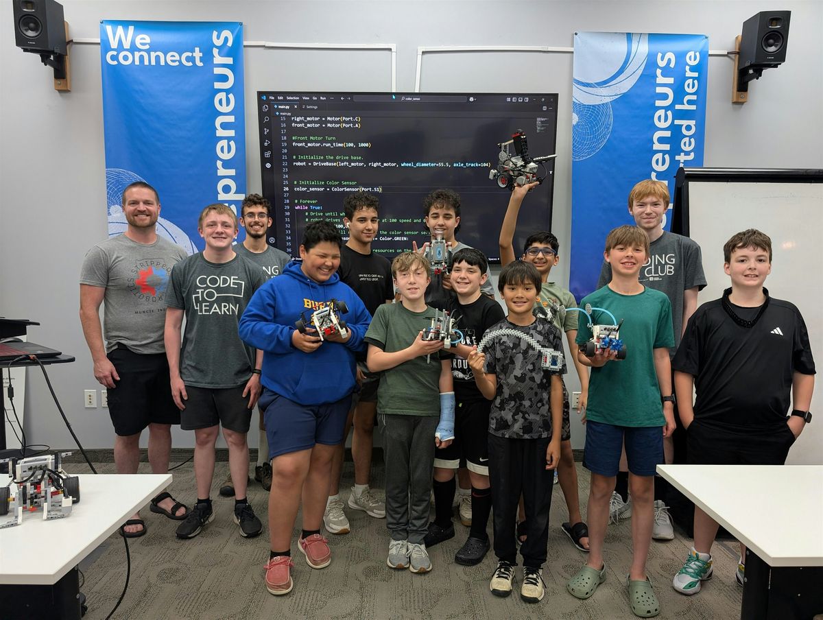 Homeschool Python and Robotics for Students Aged 10-14