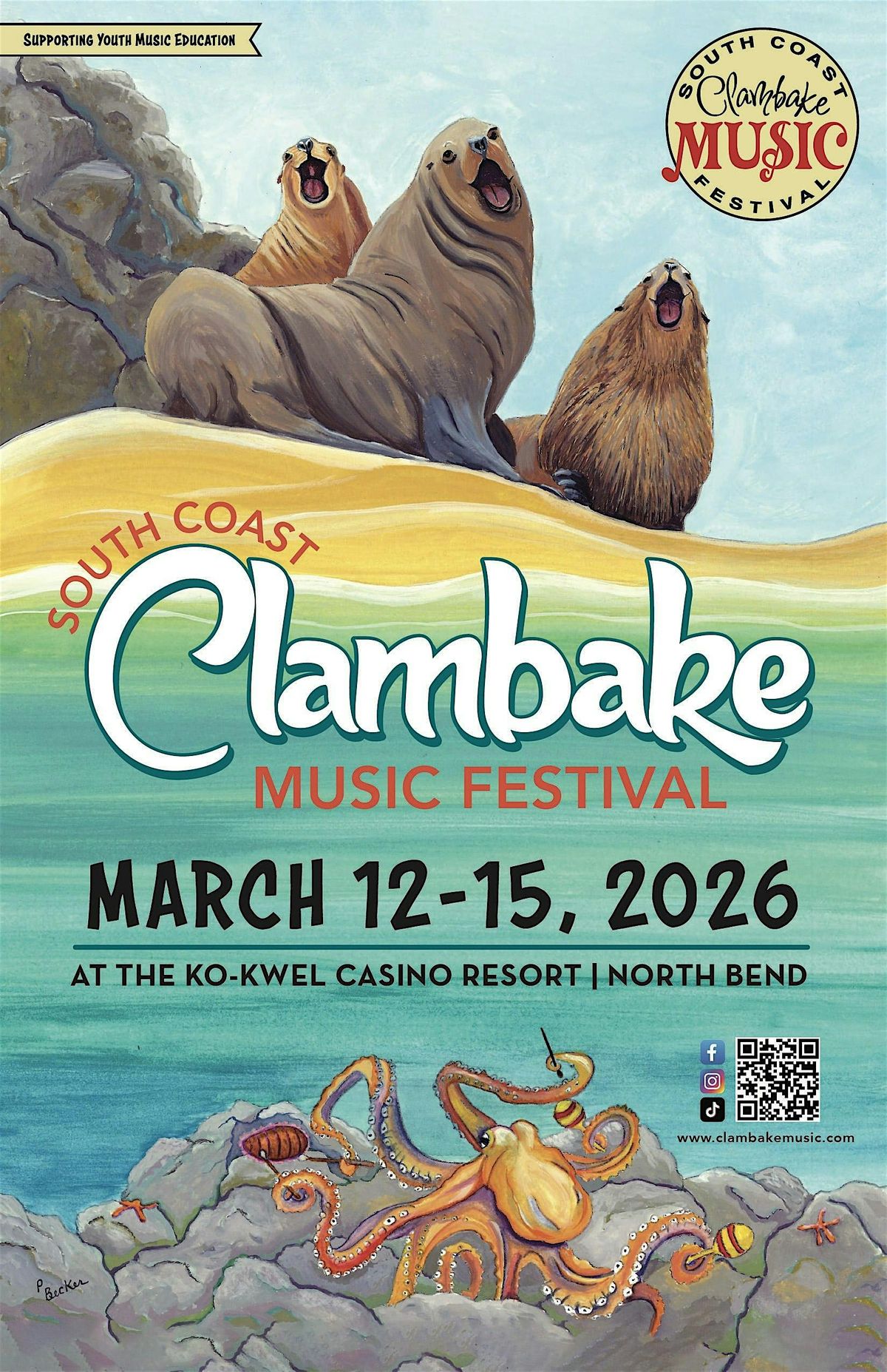 SOUTH COAST CLAMBAKE MUSIC FESTIVAL 2026