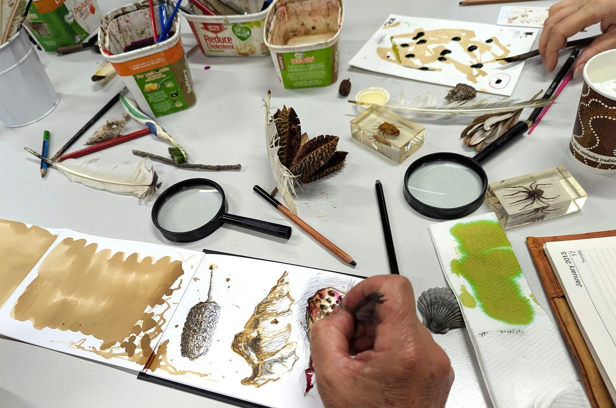 Nature journaling at IndigiScapes