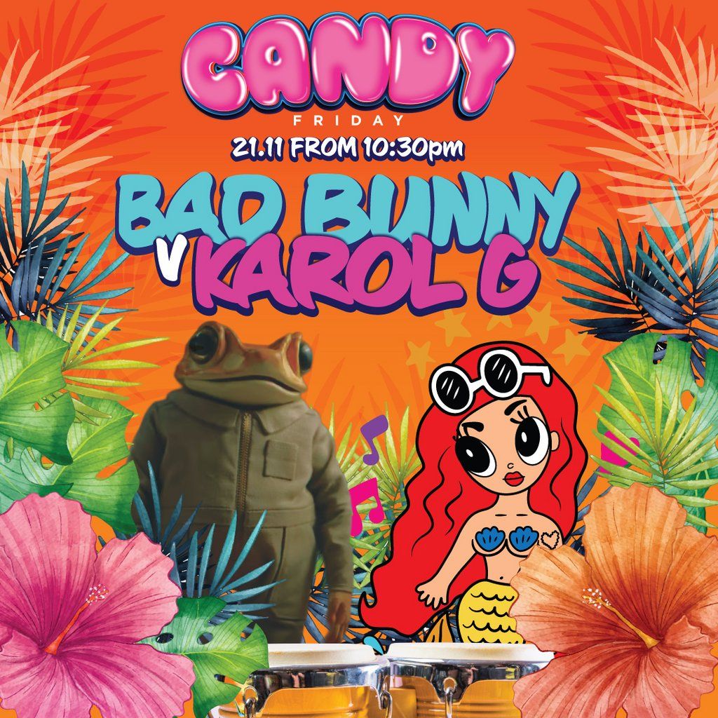 Candy Friday - Bad Bunny vs Karol G at Boteco Do Brasil