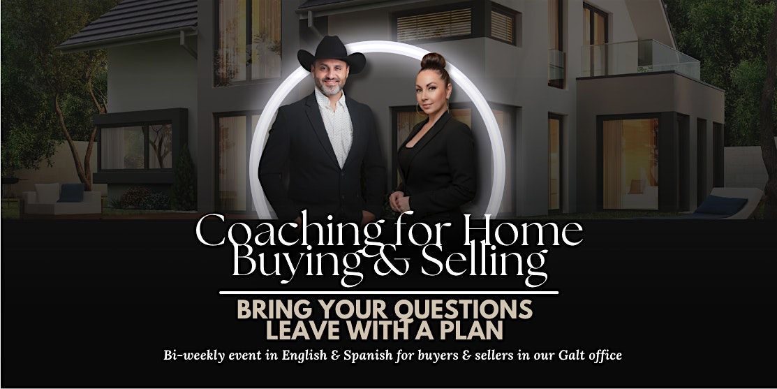 Coaching for Home Buying & Selling