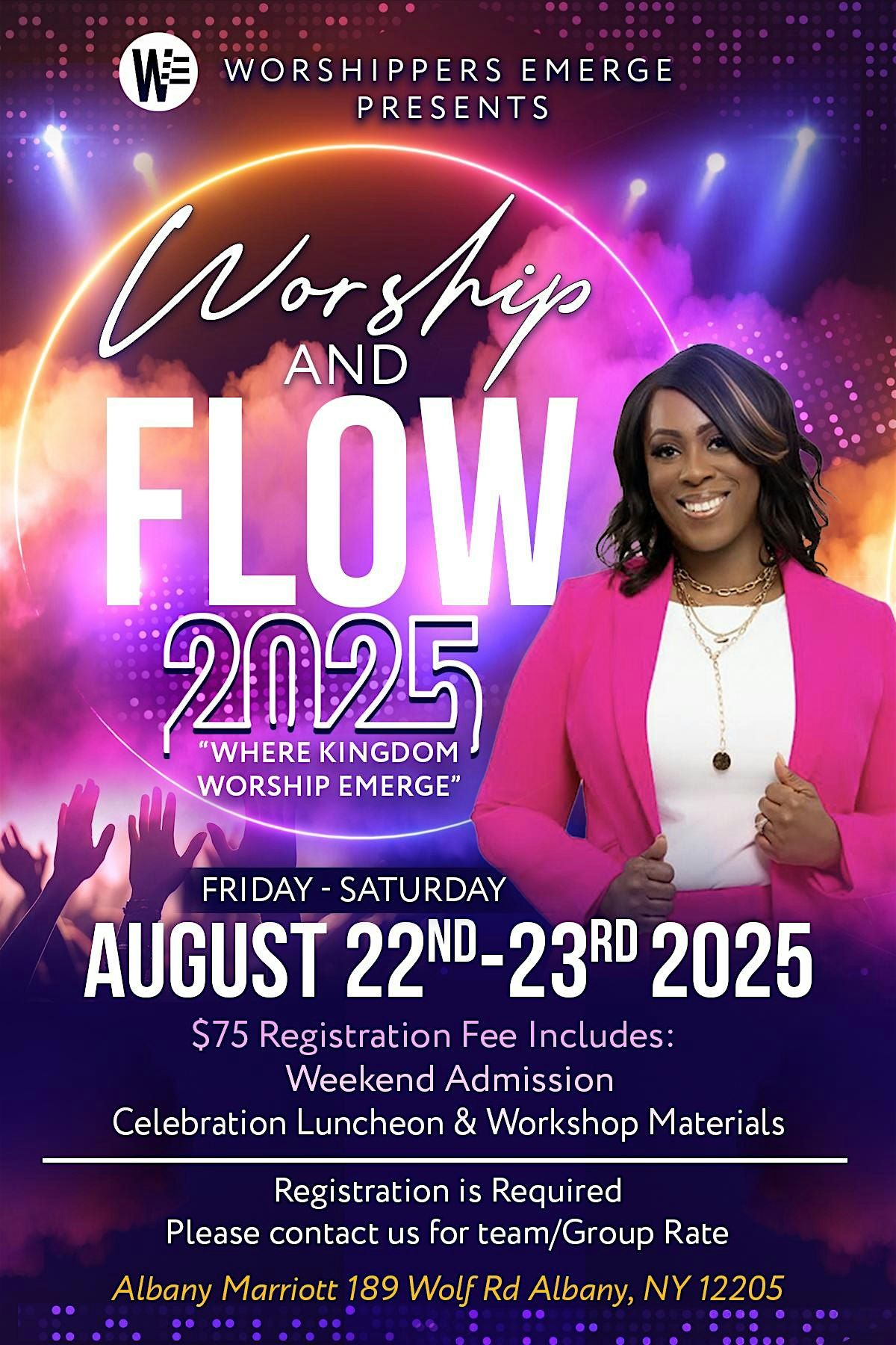 Worshippers Emerge presents Worship & Flow 2025