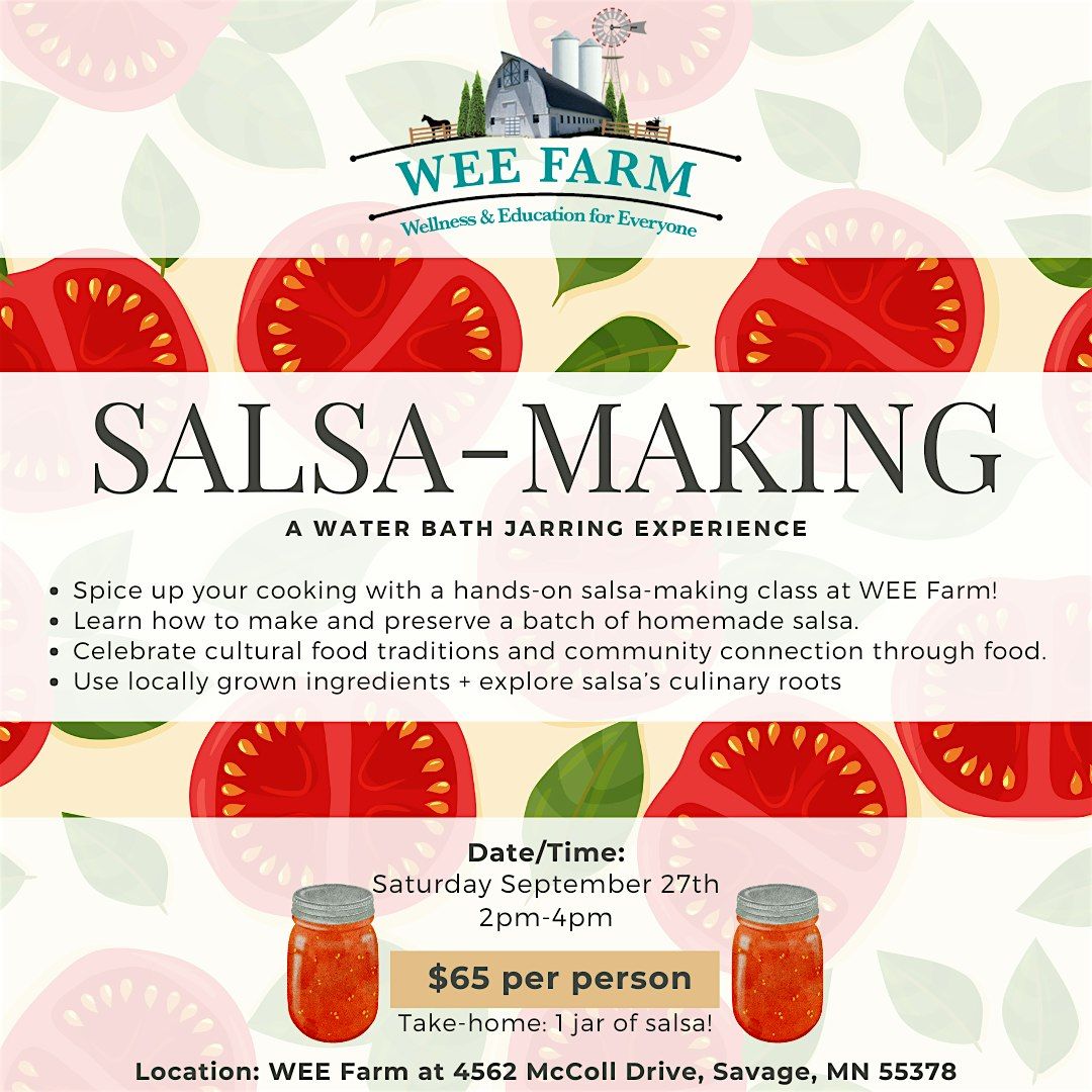 Salsa-Making: A Water Bath Jarring Experience