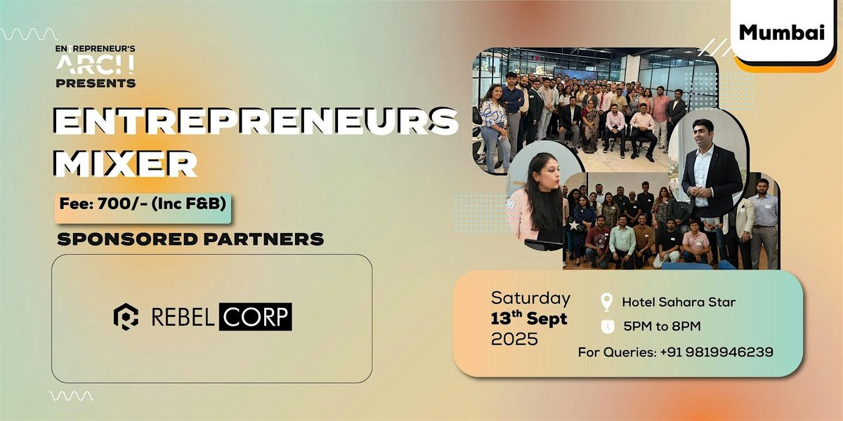 Entrepreneur's Mixer (Mumbai)
