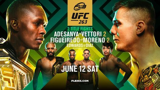 Ufc 263 Flb Sports Bar Casino Folsom Ca June 12 21