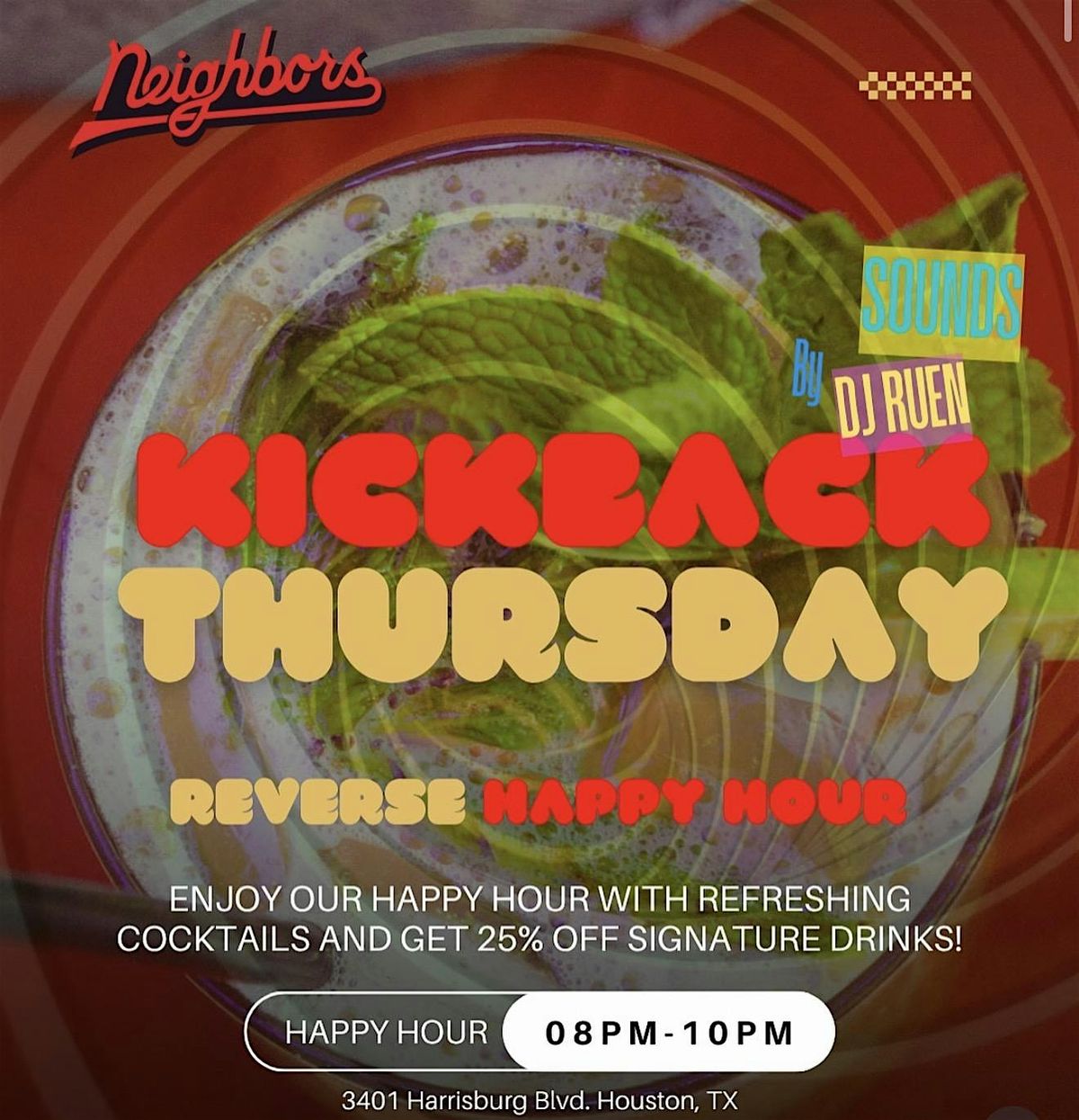 Kickback Thursdays at Neighbors