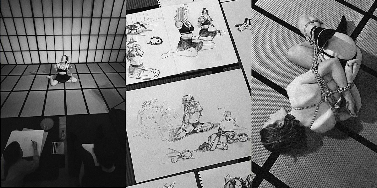 \u2b55\ufe0f SHIBARI LIFE DRAWING \u2b55\ufe0f \u2013 A Unique Artistic Experience