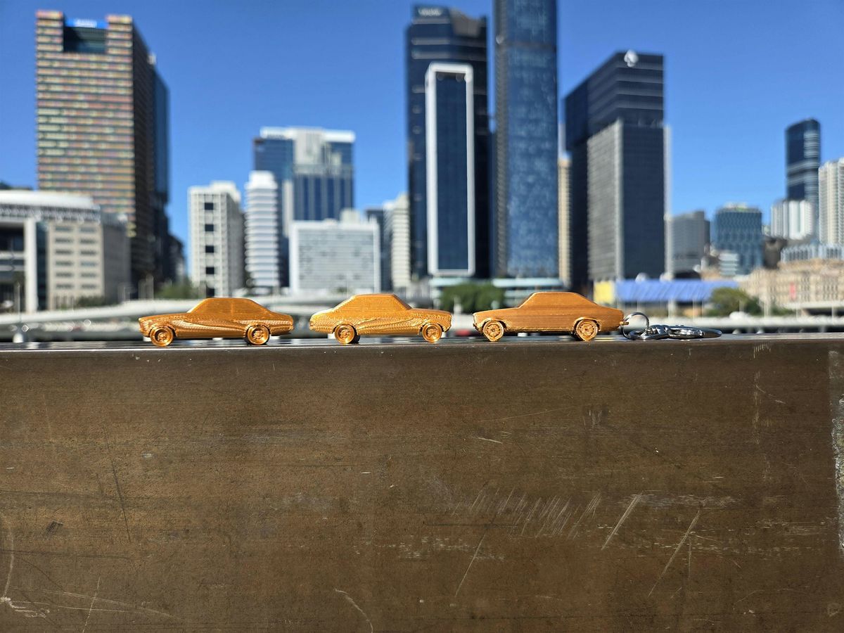 101 - Create a 3D Keychain; Car Model