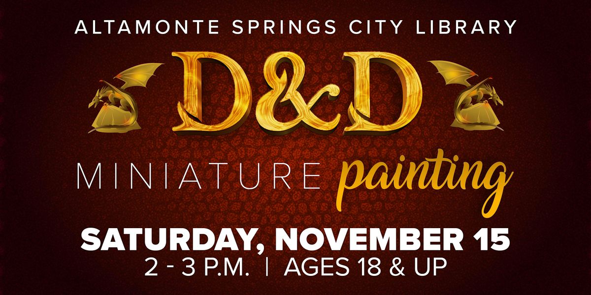 D&D Miniature Painting