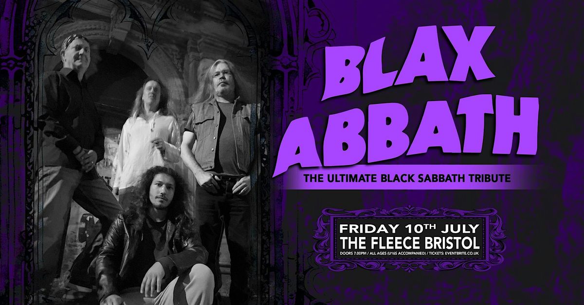 Blax Abbath- the ultimate Black Sabbath tribute