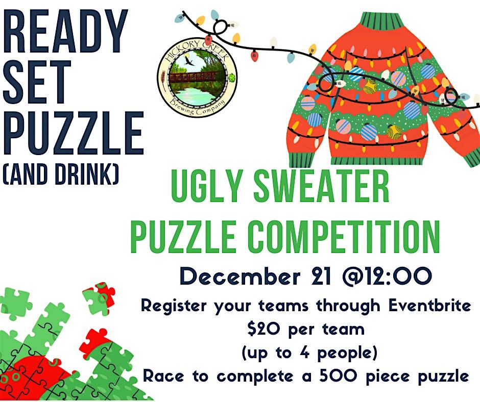 Puzzle Competition-Ugly Sweater
