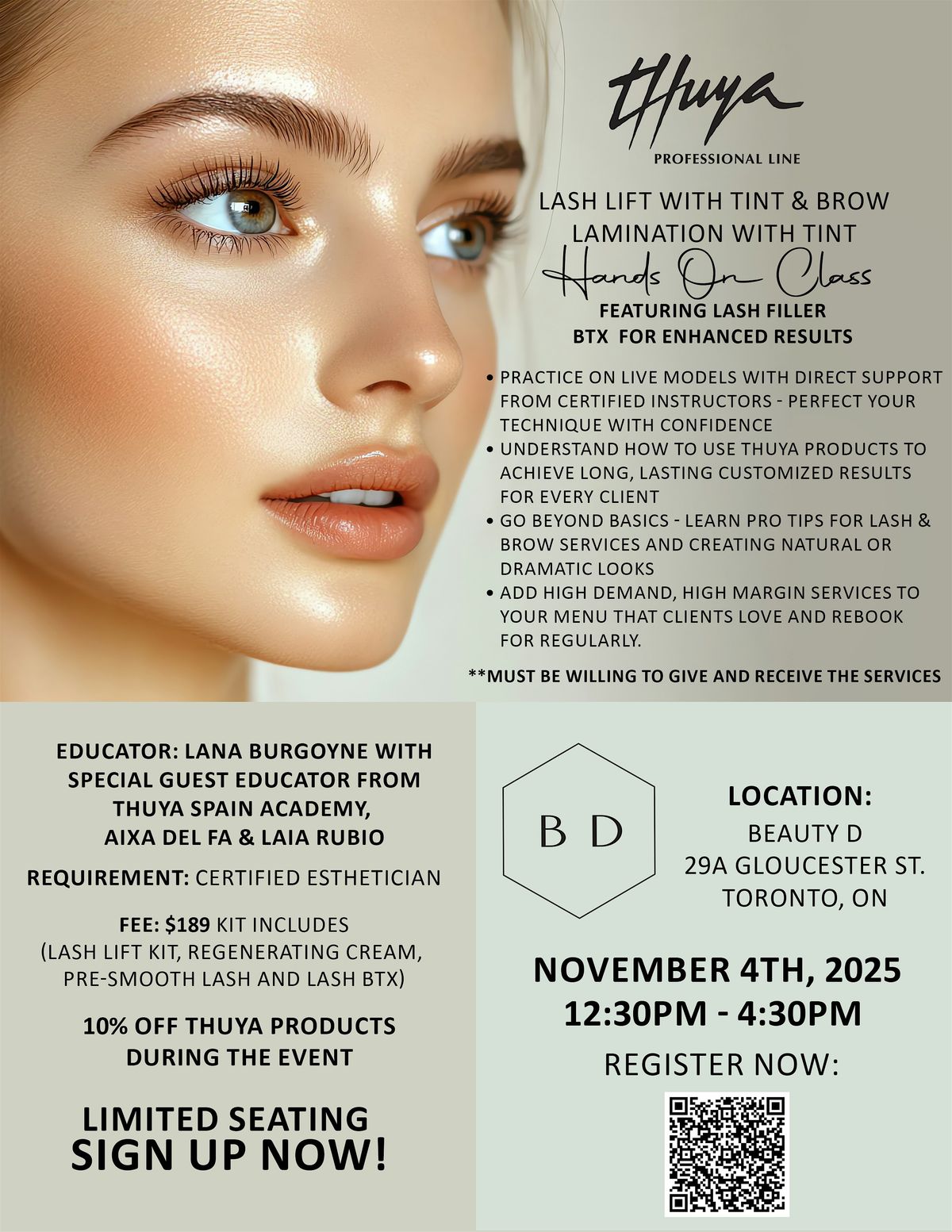 Thuya Masterclass - Lash & Brow Lift - Hands on