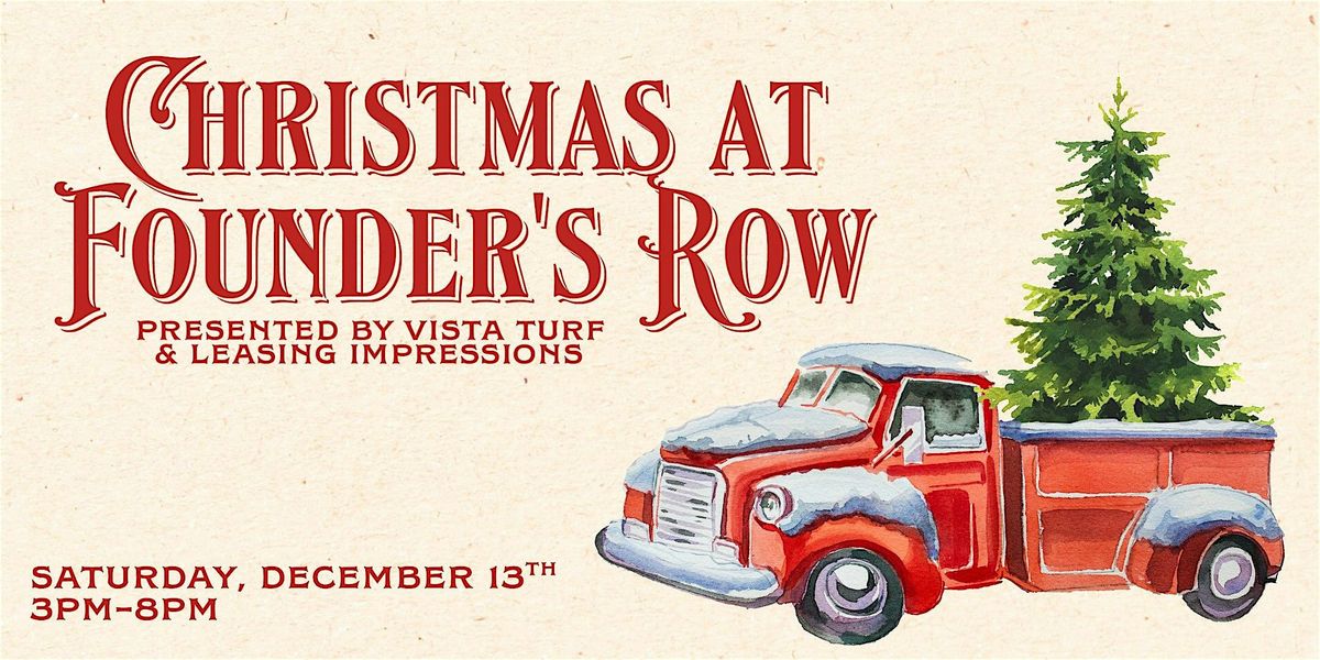 Christmas at Founders Row
