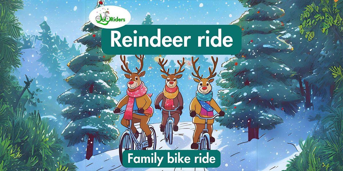 Reindeer ride (free bikes to borrow)