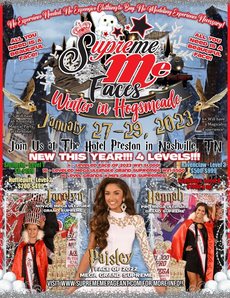 2023 Supreme Me Faces Winter in Hogsmeade Nationals