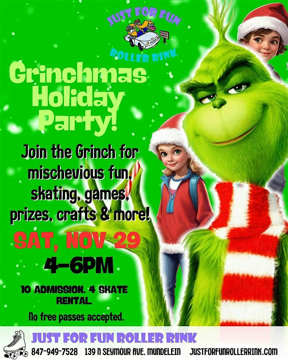 Grinchmas Skating Party