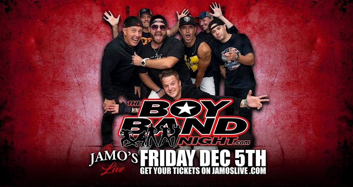 The Boy Band Night at Jamo's Live