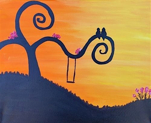 NEW VENUE! Fowler Ranch Farm Brewery join us for this Sunset Swing Painting