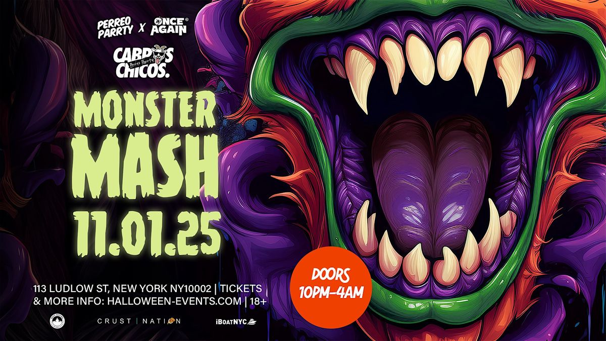 Cabros Chicos - Monster Mash | Dance Party in NYC (18+)
